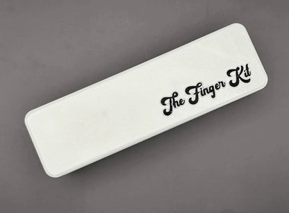 The Finger Kit - White Tie