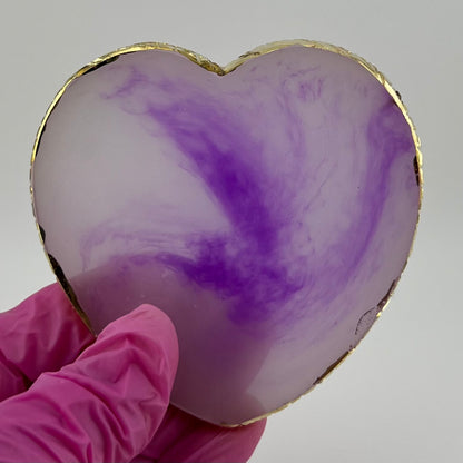Heart Painting Plate