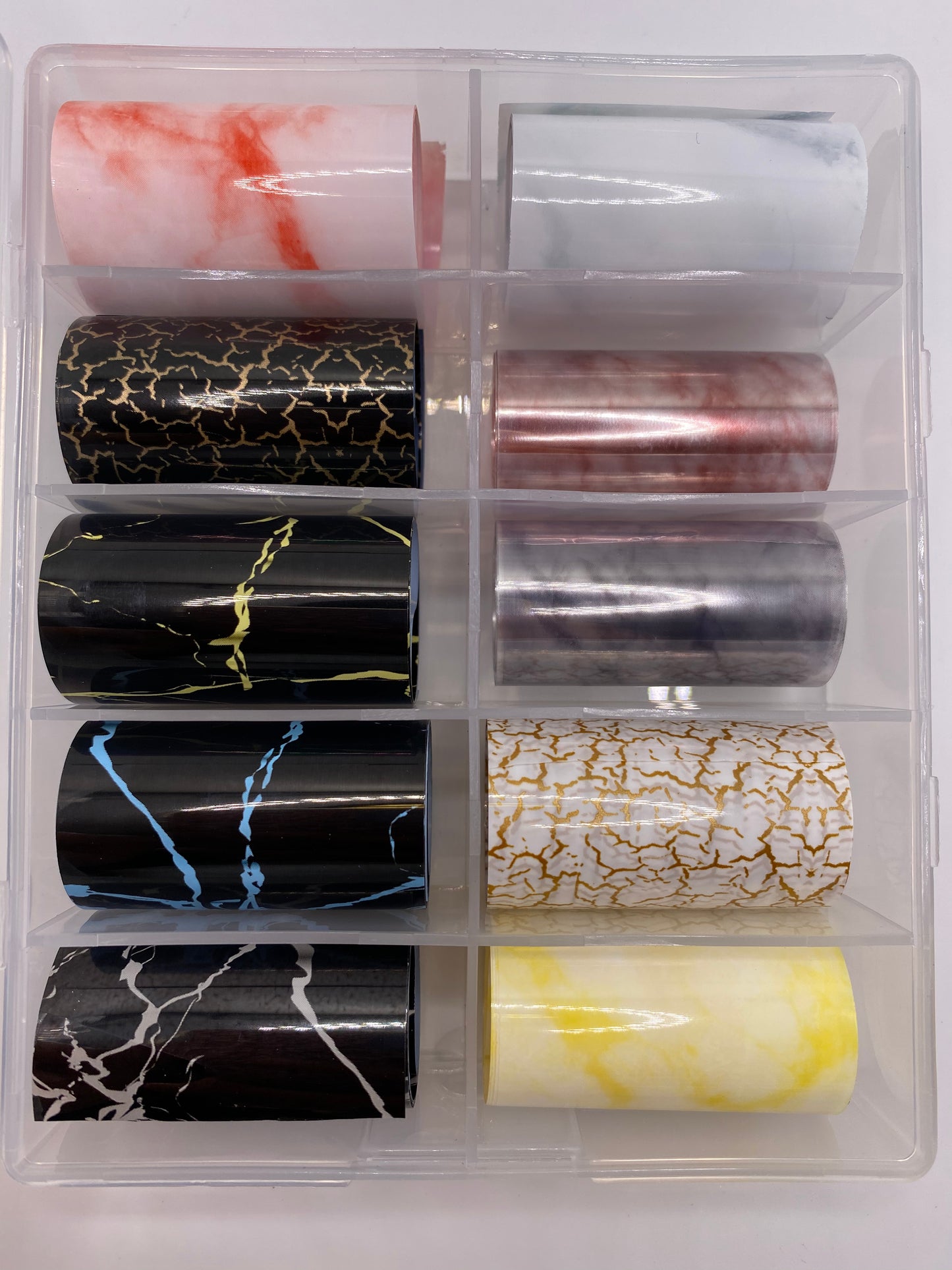 Marble Nail Foil Box #1