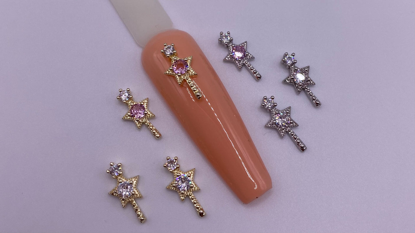 Star Wand Charm